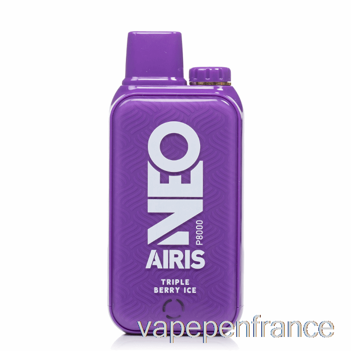 Stylo Vape Glacé Jetable Airis Neo P8000 à Triple Baie